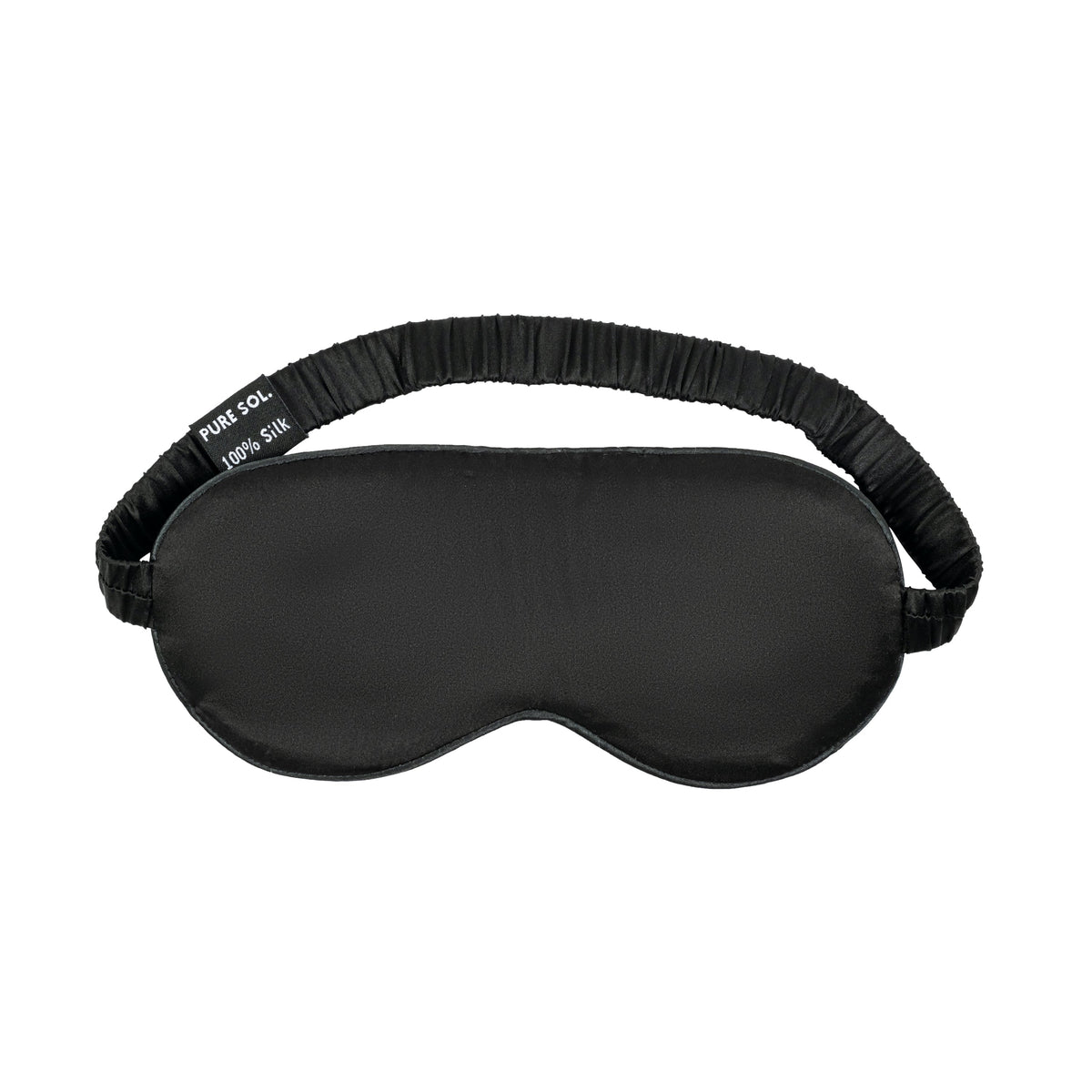 PURE SOL. Beauty Blissful Sleep 100% Mulberry Silk Sleep Eye Mask - Navy