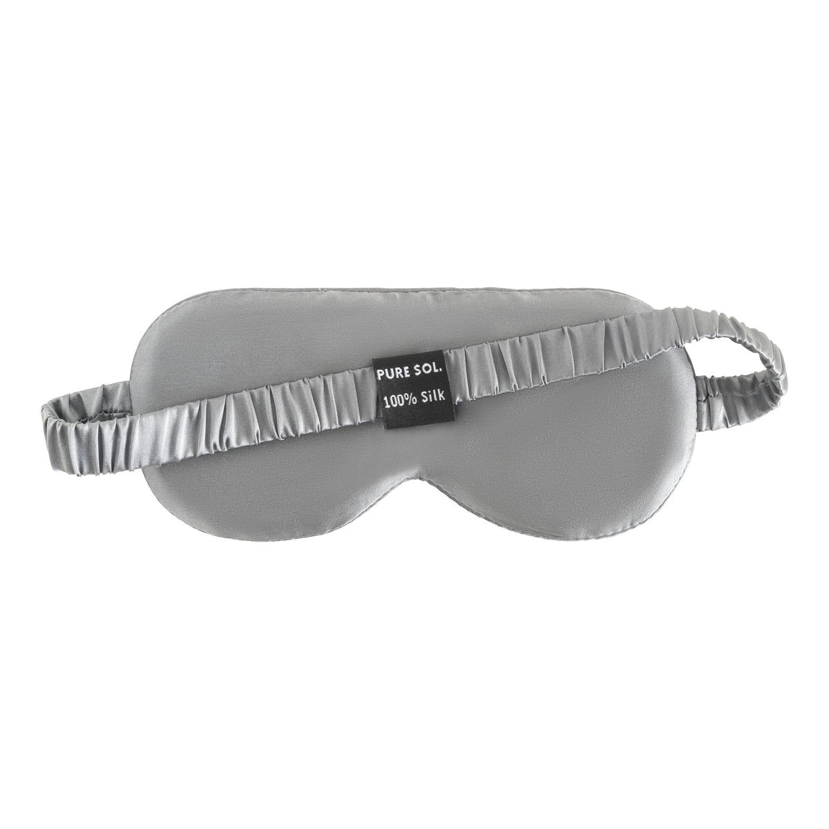 PURE SOL. Beauty Blissful Sleep 100% Mulberry Silk Sleep Eye Mask - Navy