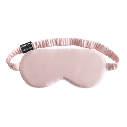 PURE SOL. Beauty Blissful Sleep 100% Mulberry Silk Sleep Eye Mask - Navy