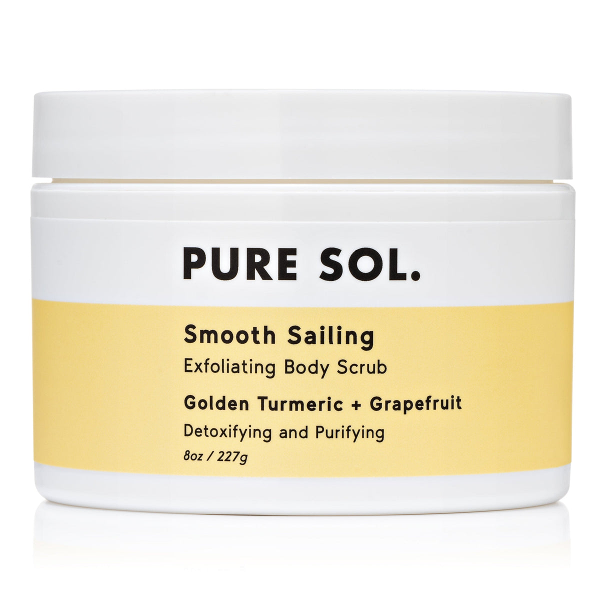 PURE SOL. Beauty Smooth Sailing Golden Turmeric + Grapefruit Detox Body Scrub