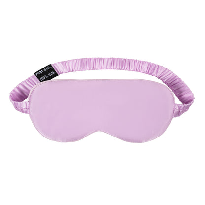 PURE SOL. Beauty Blissful Sleep 100% Mulberry Silk Sleep Eye Mask - Navy